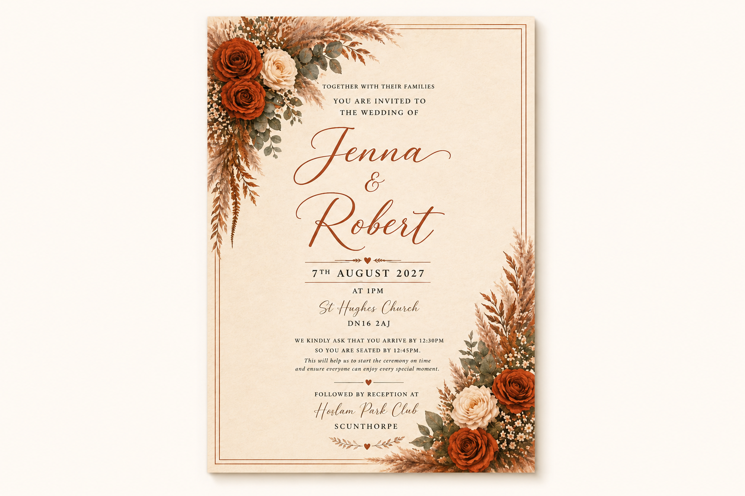 Personalised Wedding Invitations | Custom Designed & Printed Wedding Invites
