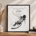 Personalised Pet Memorial Angel Paw Print | Dog & Cat Loss Gift | Digital, Printed or Framed Artwork