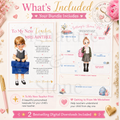 School Starter Bundle | Personalised Teacher Letter & Getting To Know Me Sheet | Digital Download