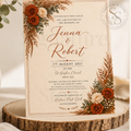 Faire-part de mariage personnalisé, Faire-part de mariage entièrement personnalisable, Papeterie de mariage personnalisée