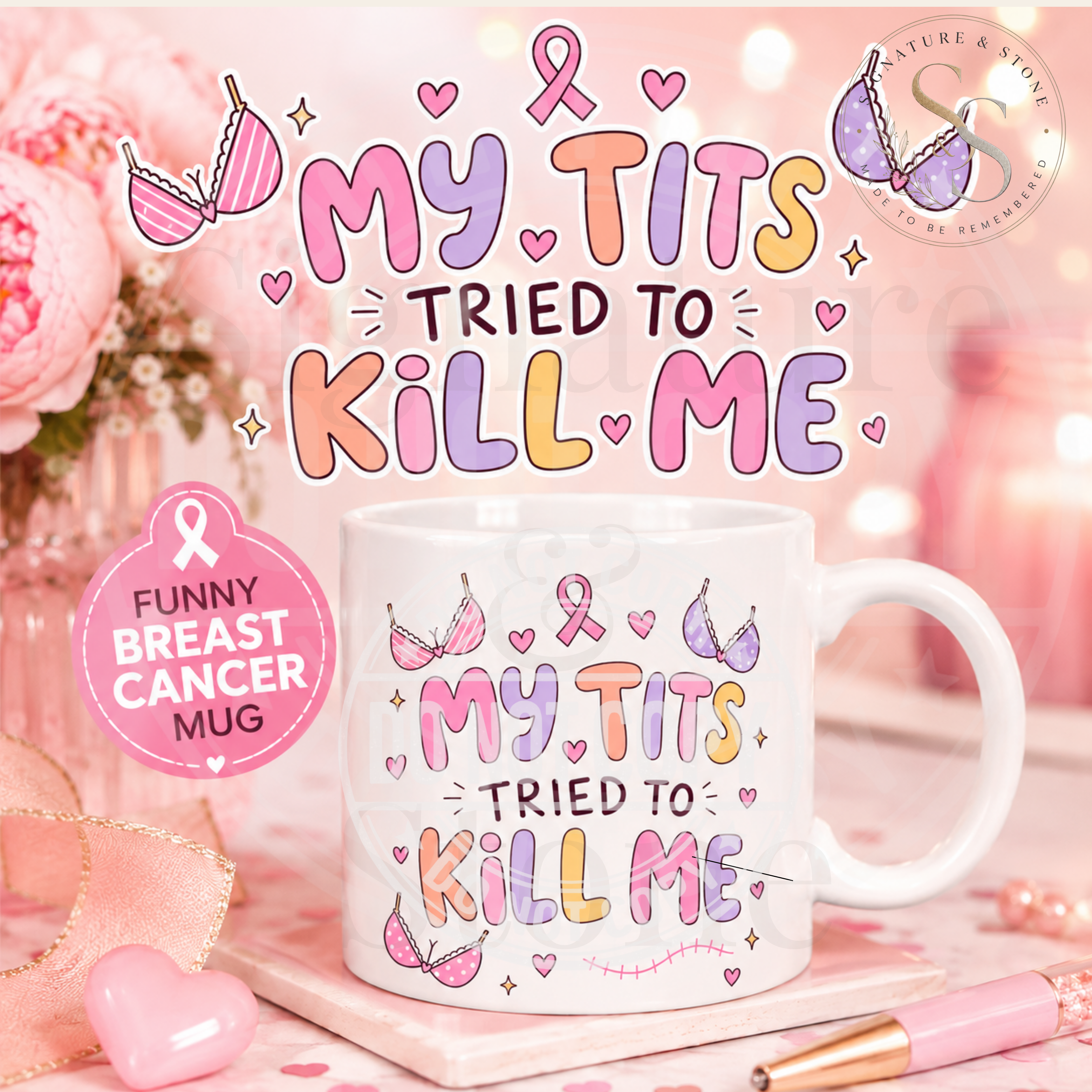 Premium ceramic mug with glossy finish and vibrant print.