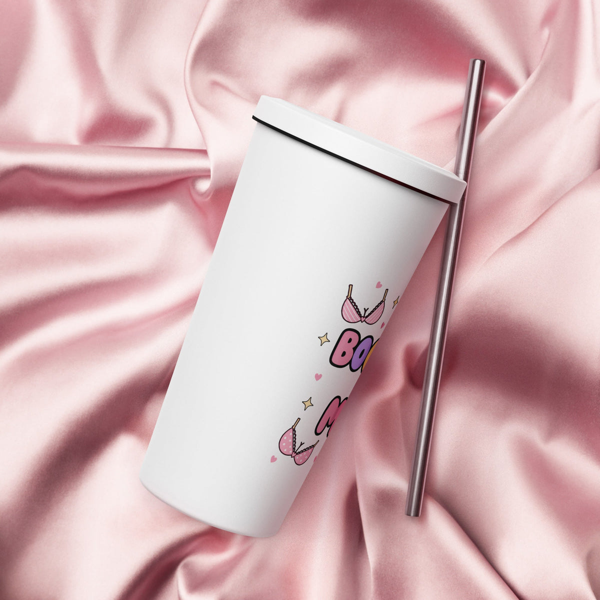 Boobs 0 Me 1 Breast Cancer Survivor 20oz Skinny Tumbler